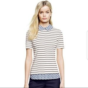 Tory Burch Alexandria Short Sleeve Sweater 🔥
